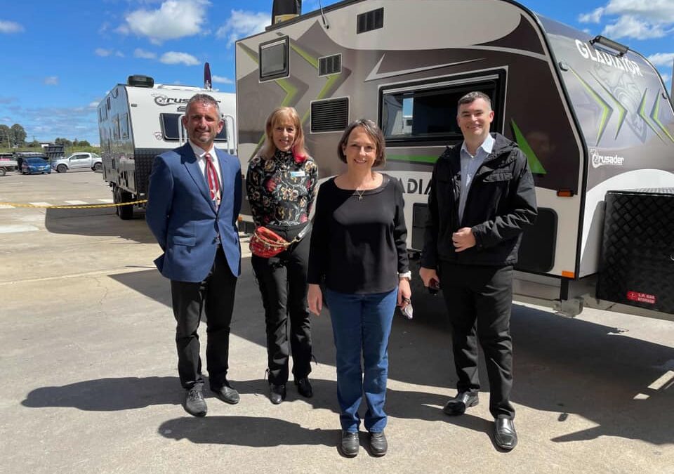 Caravan jobs project a win-win for the region – a win for industry and for jobseekers